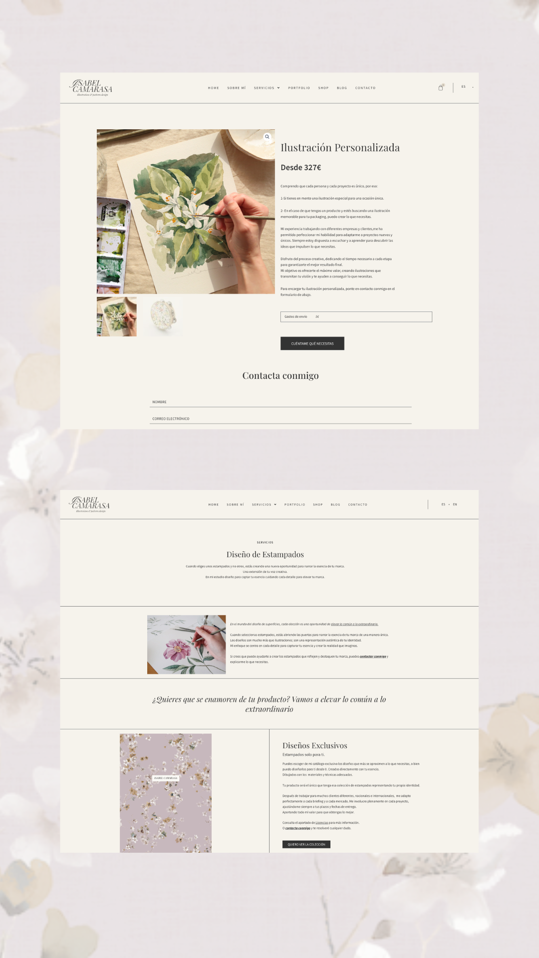 web partes isacamarasa