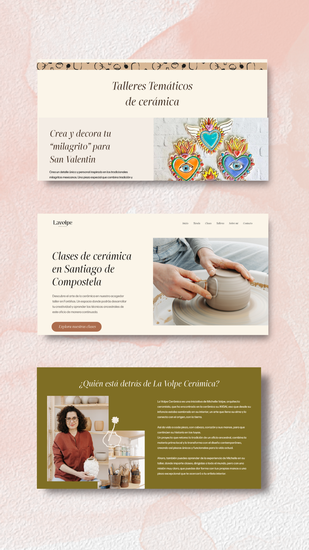 la volpe ceramica web design
